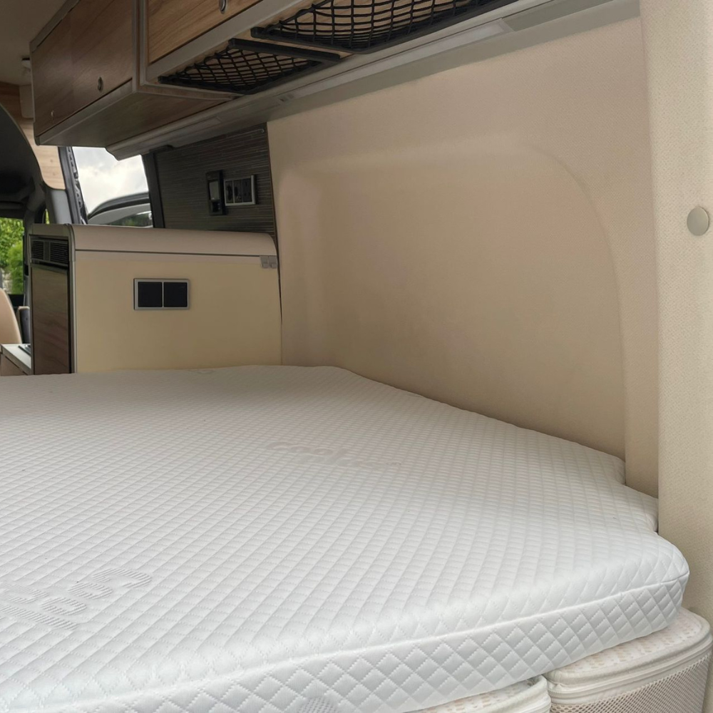 Coolplus Narrow Left Cut Caravan Mattress Topper - Single