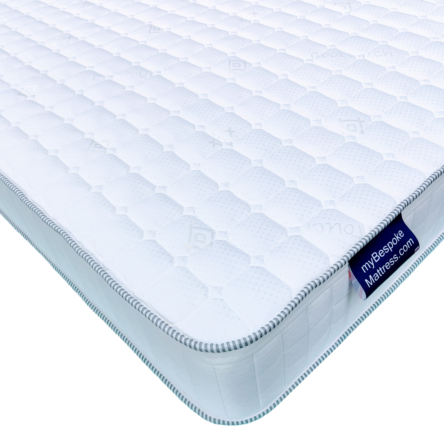 Rounded-Corner Island Mattress with Loose Bolster