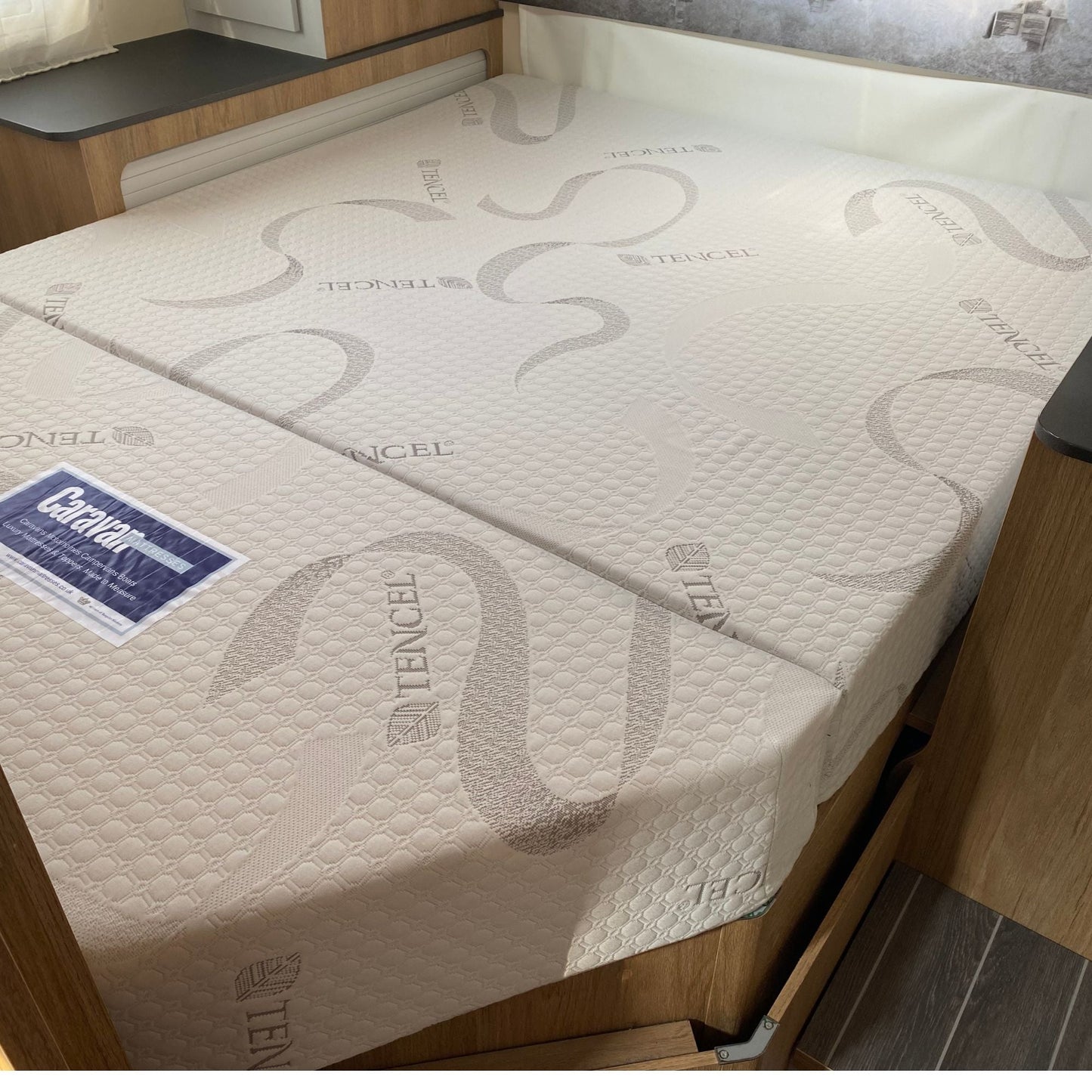 Bodyshape Left S Curve Caravan Mattress - Super King