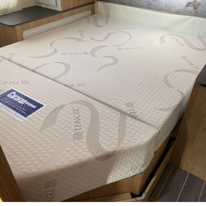 Bodyshape Left S Curve Caravan Mattress - Super King
