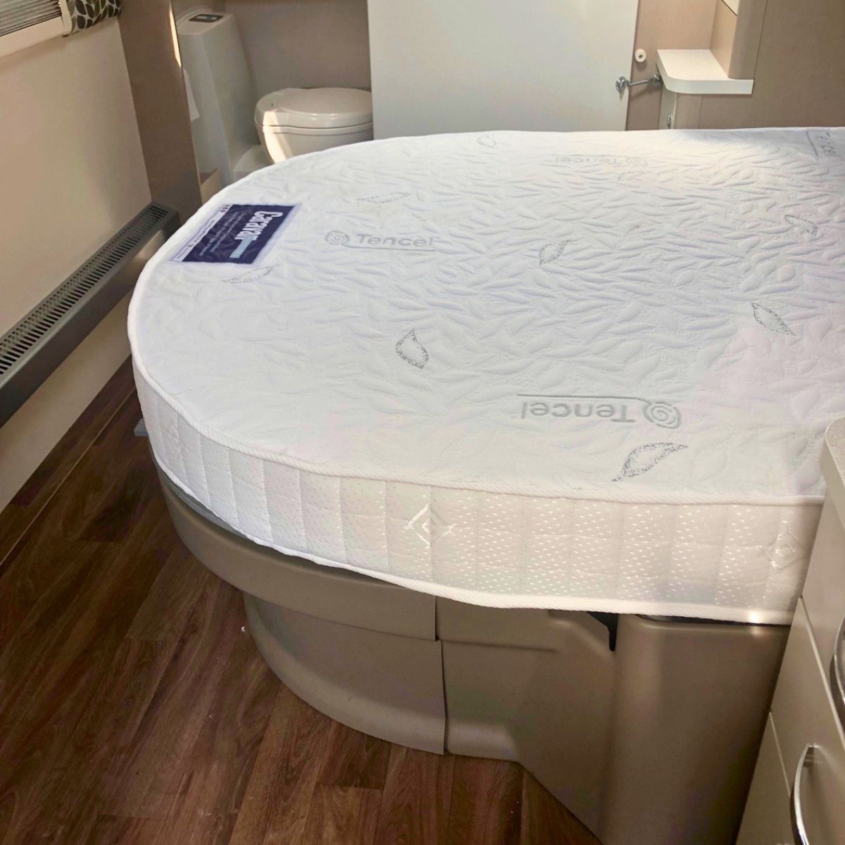 Comfisan™ Mattress fitted in Swift Sterling 580, Lifton