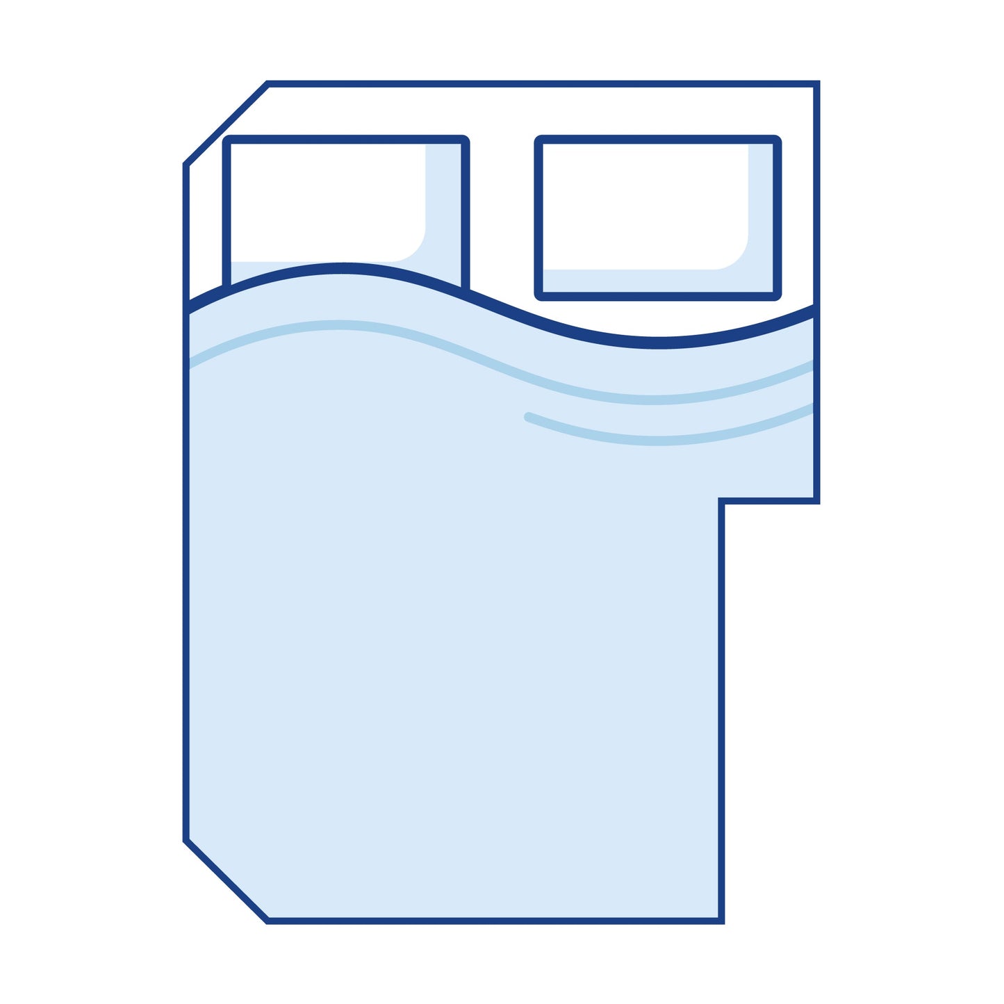 Essential Right Cut Out Camper Mattress - Single