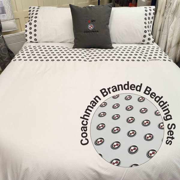 Coachman branded bedding sets