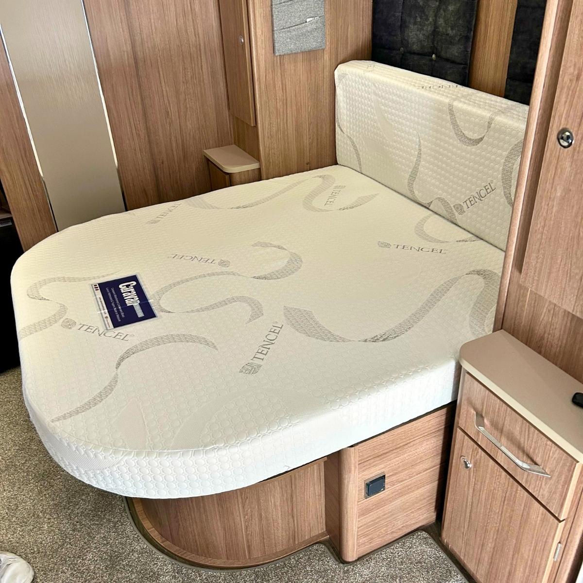 Bodyshape™ Mattress fitted in Coachman Laser Xcel 875, Newcastle Upon Tyne