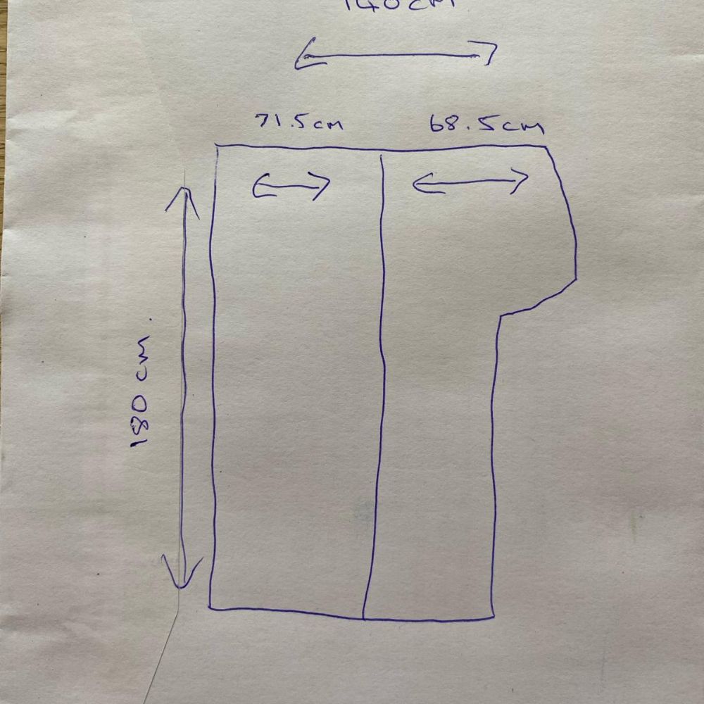 Custom Size Mattress Sketches