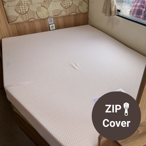 Swift Essential Right Angled Cut Out Caravan Mattress - Single
