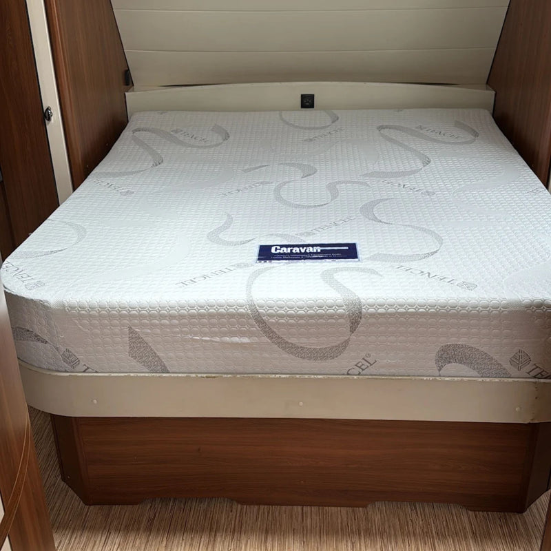 Real customer photo — Hobby 695 VIP Caravan, fitted with our 8