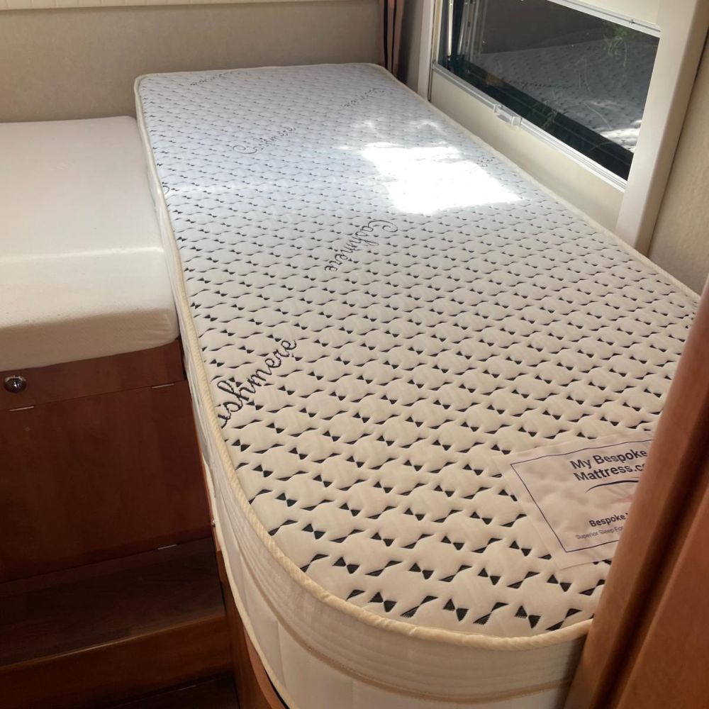 Imperial Elite 2000 Right Curved Cut Corners Caravan Mattress - Single