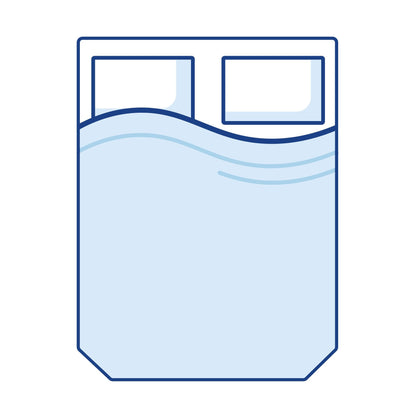 Essential Foam Rectangular Cut Off Corners Caravan Mattress - Single
