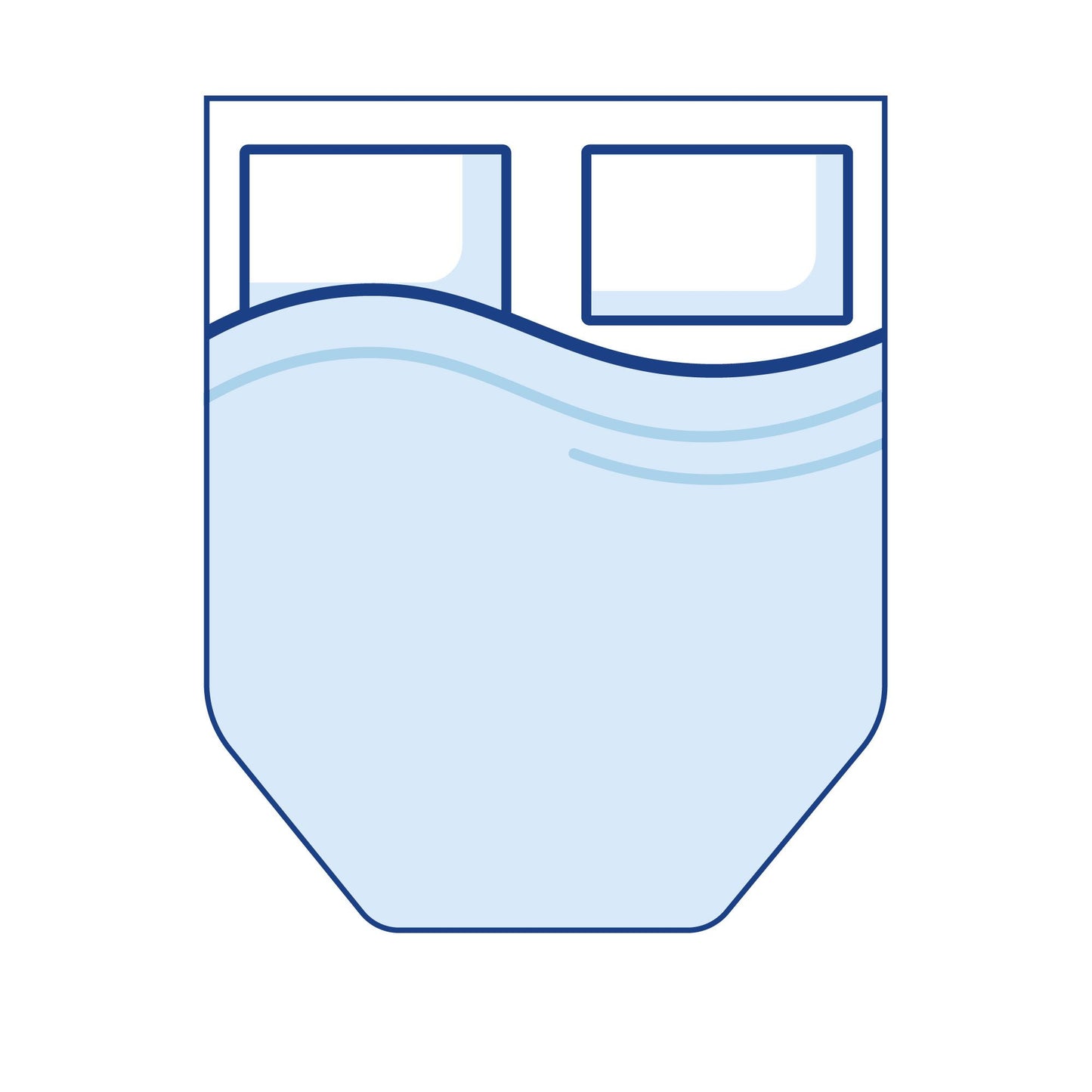 Essential Island Angled Caravan Mattress - Double