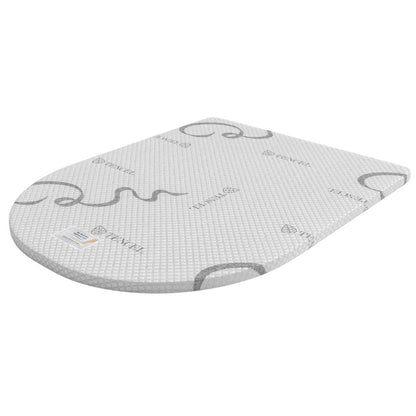 Memory Foam: Left Corner Cut Off Caravan Topper