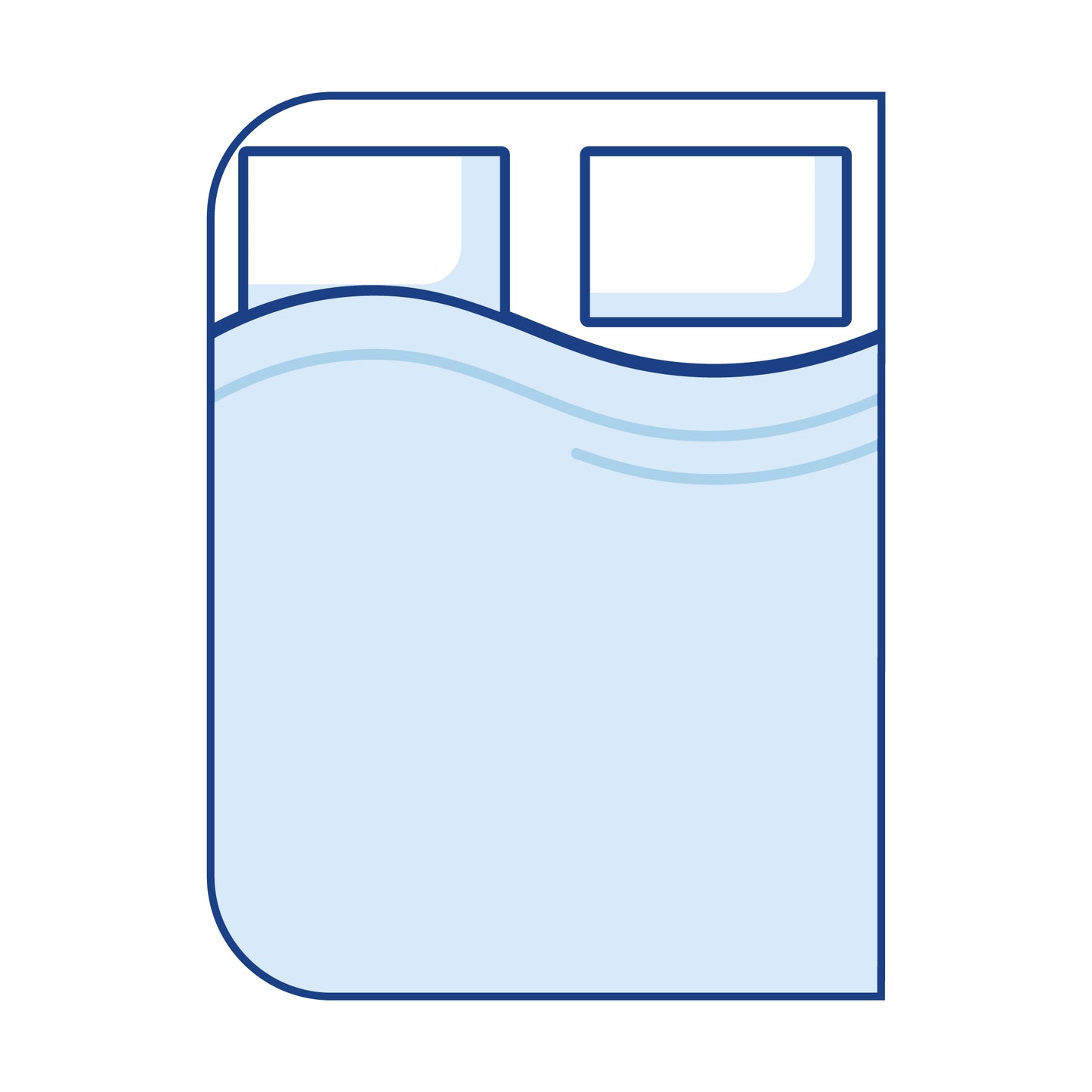 Essential Left Corners Curved Caravan Mattress - Single
