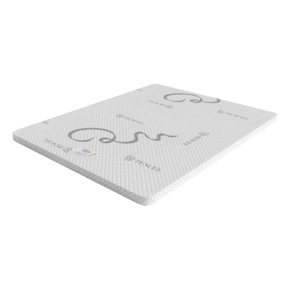 Memory Foam: One-Piece Island, Angled Foot End Caravan Topper