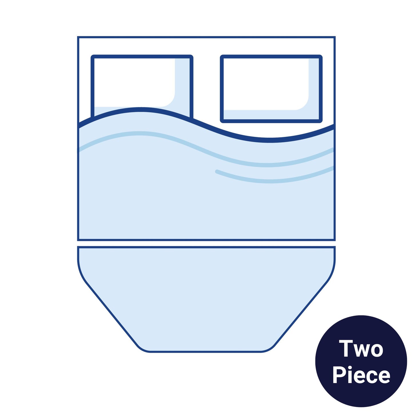 Grand Crescent™ Island Angled Foot End Bolster Luxury Caravan Mattress - Super King