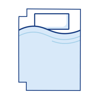 Bodyshape Left Corners Cut Out Caravan Mattress - Single