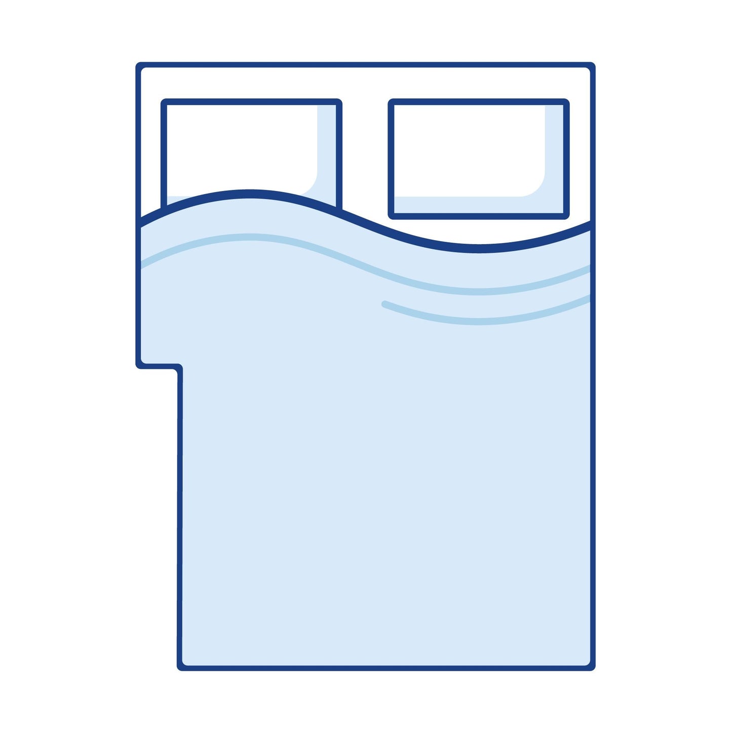 Bodyshape Left Cut Out Caravan Mattress - King