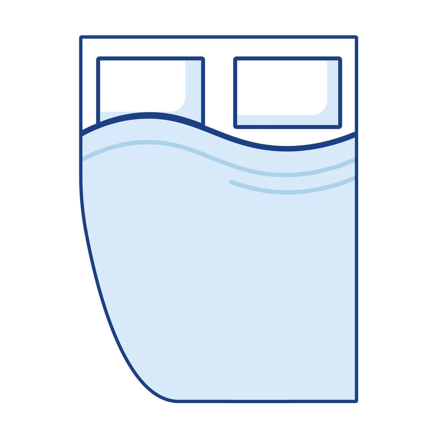 Pocket Cool Gel: Left Curve Caravan Mattress