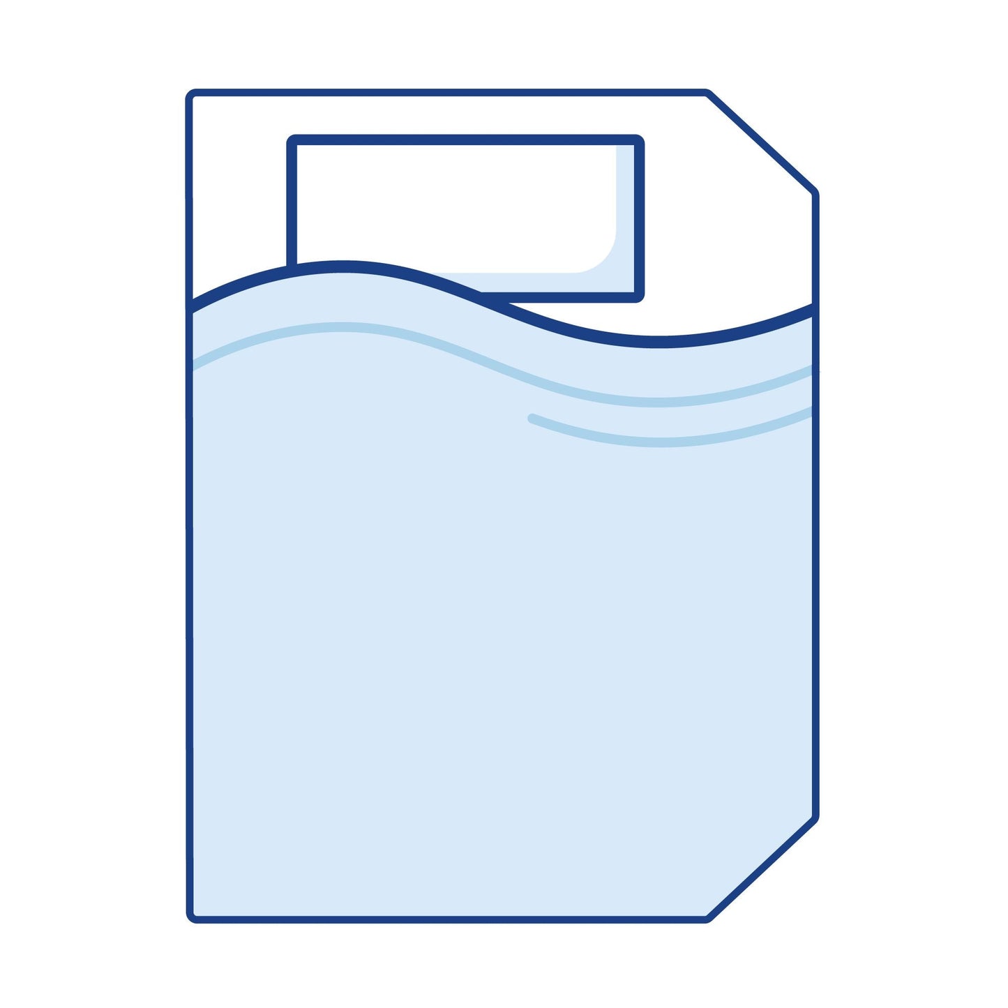 Grand Crescent™ Right Corners Cut Off Luxury Caravan Mattress - Single