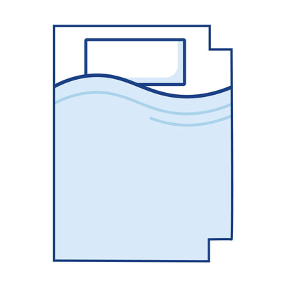 Pocket Cool Gel: Right Corners Cut Out Caravan Mattress