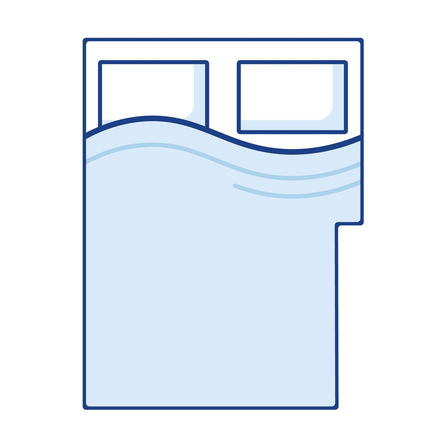 Grand Crescent™ Right Cut Out Luxury Caravan Mattress - Single