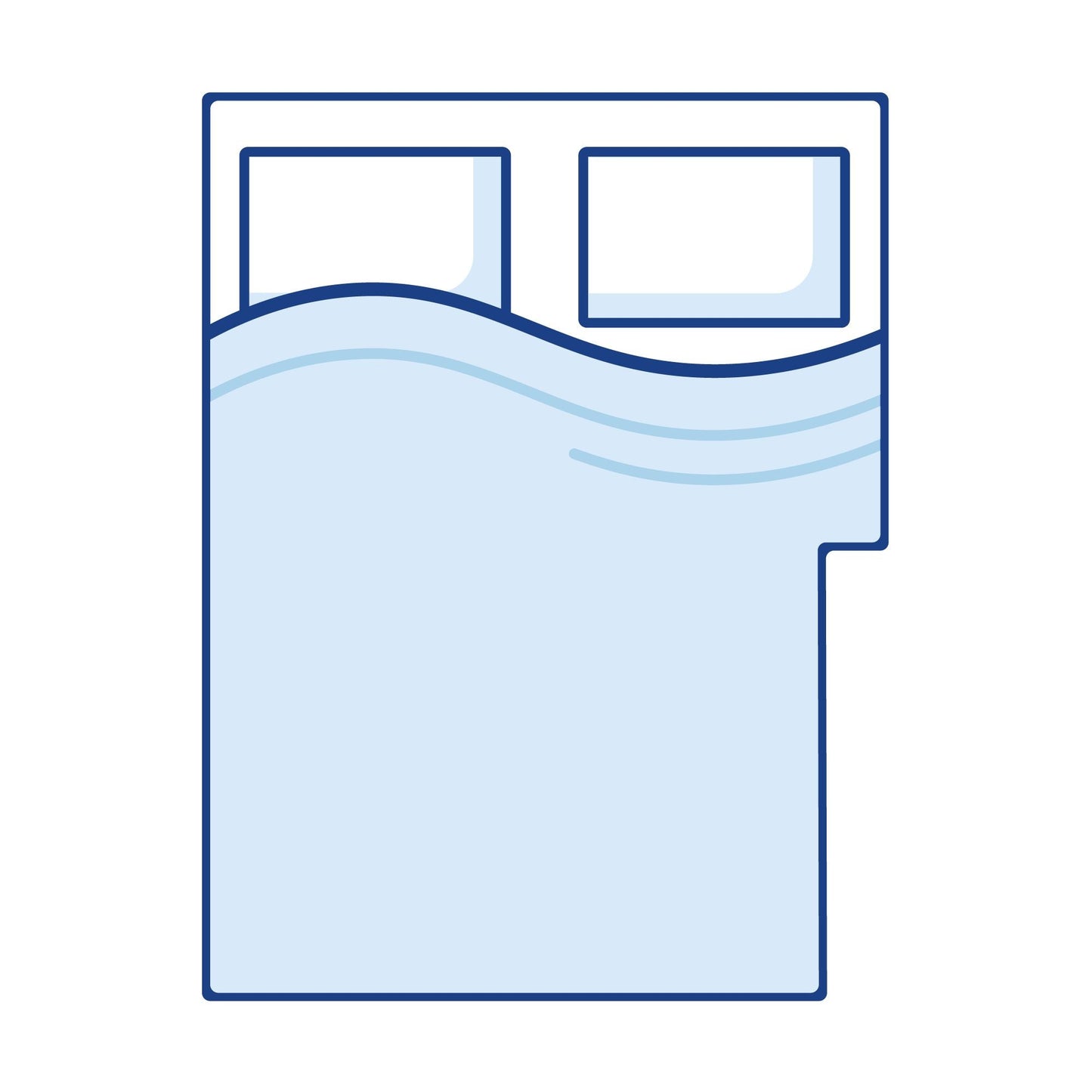 Imperial Elite 2000 Right Cut Out Caravan Mattress - Single