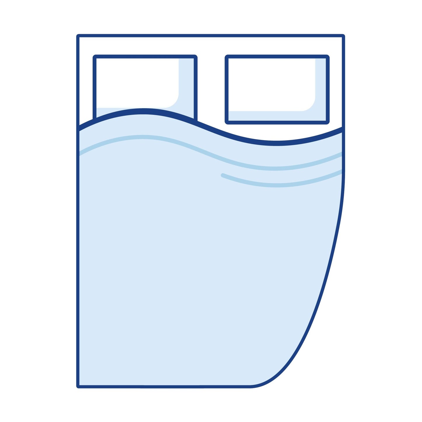 Comfisan Right Large Curve Caravan Mattress - Double