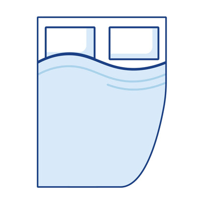 Novolatex Right Large Curve Caravan Mattress - Single