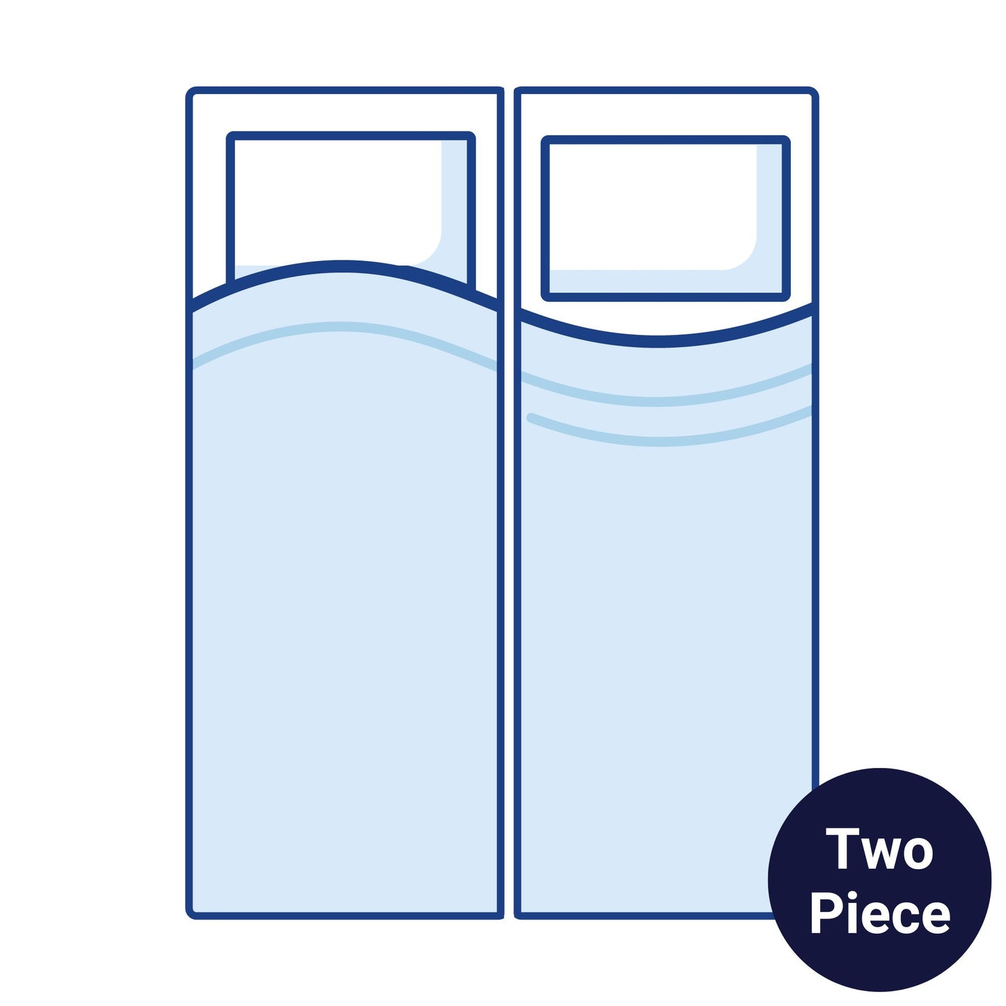 Essential Vertical Split Caravan Mattress - Double