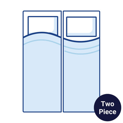 Hybrid Pocket Spring: Rectangular Centre Split Caravan Mattress