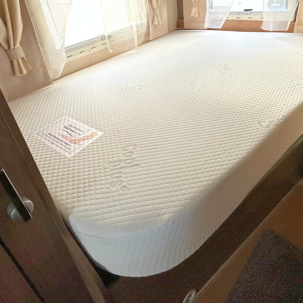 Coolplus Left Curved Corners Caravan Mattress - Single