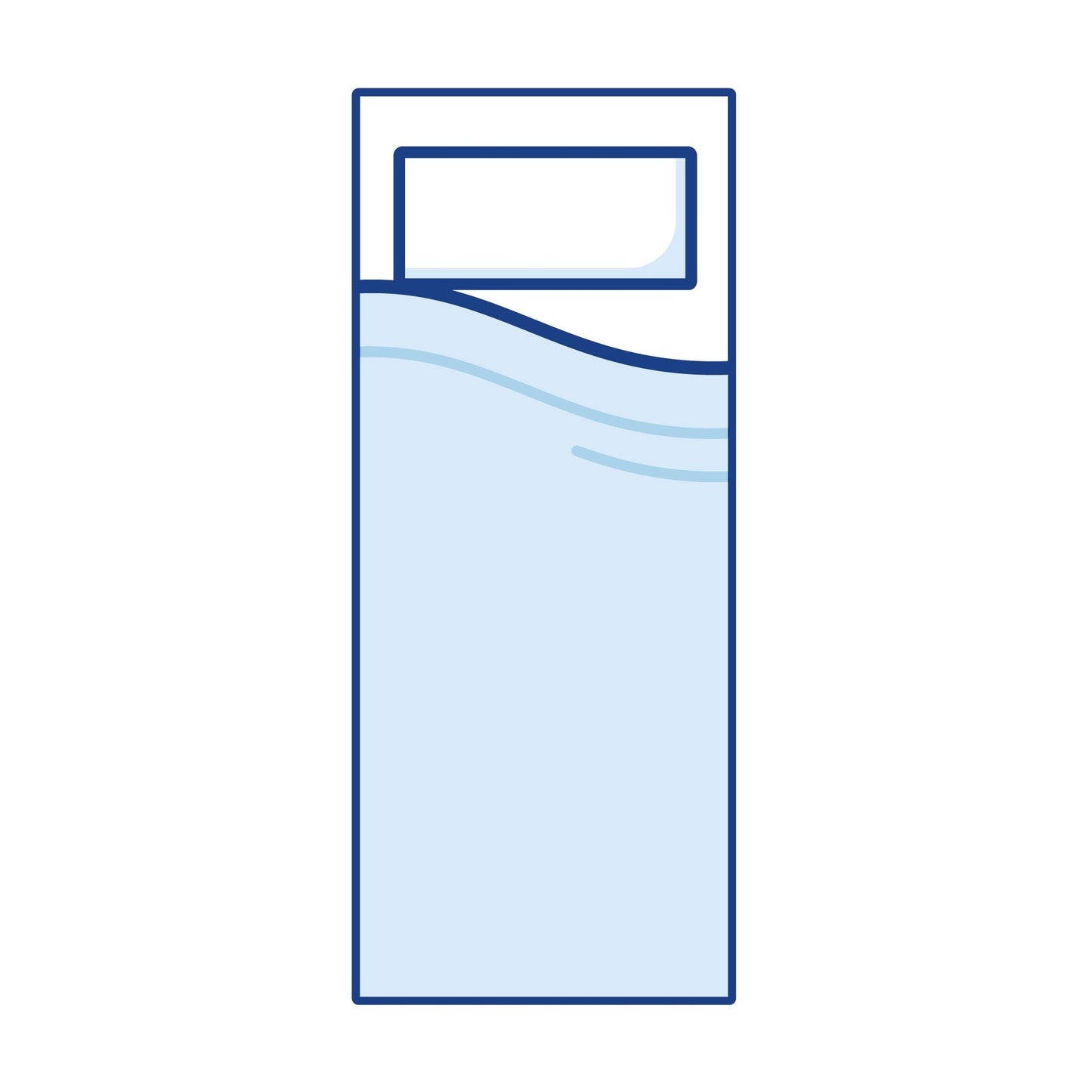 Bodyshape Caravan Mattress Topper - Double
