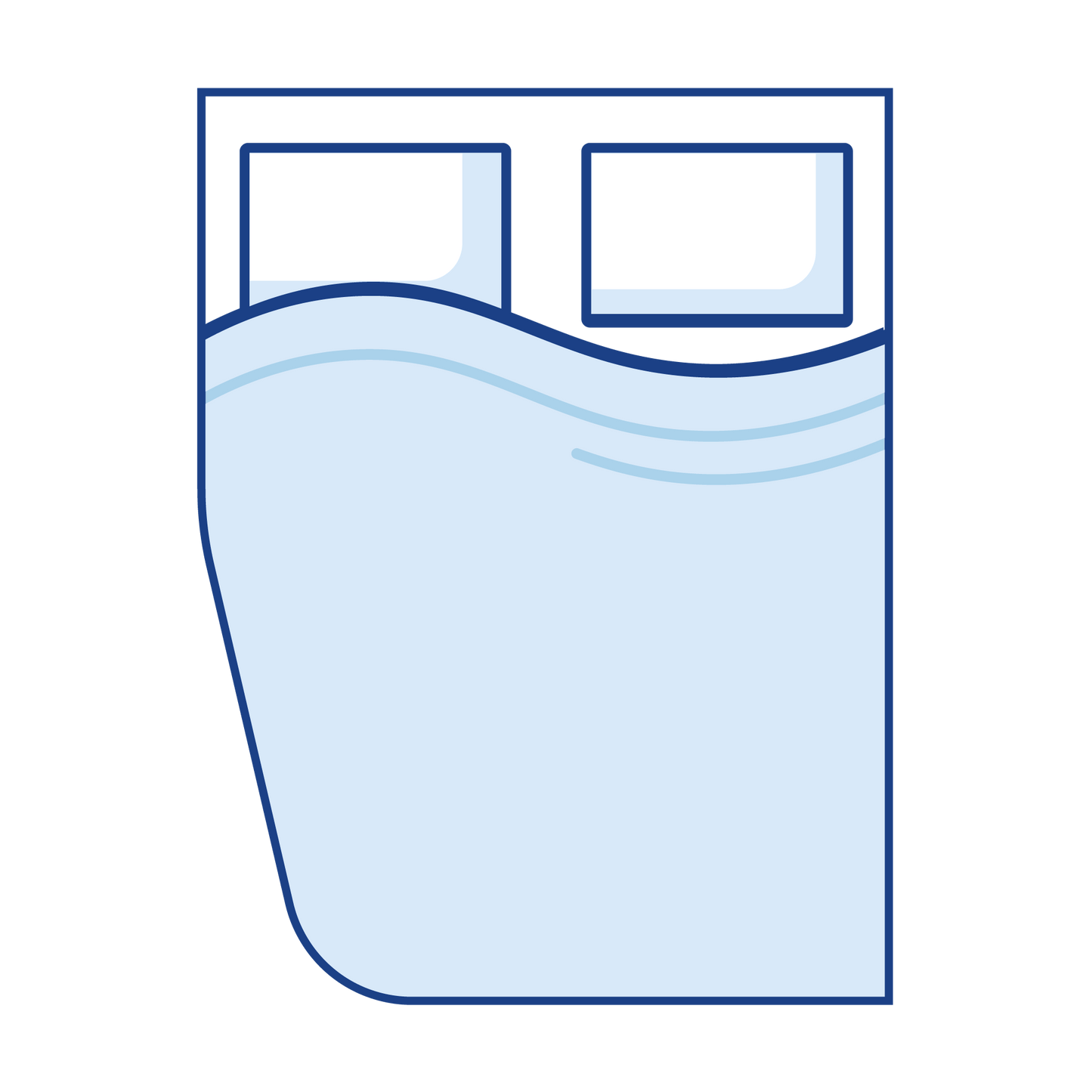 Hybrid Pocket Memory: Swift French Style Nearside Double Mattress