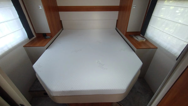 Coolplus™ Topper fitted in Motorhome Bed, Totnes